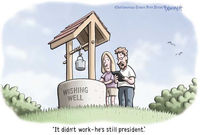 Political/Editorial Cartoon by Clay Bennett, Chattanooga Times Free Press on In Other News