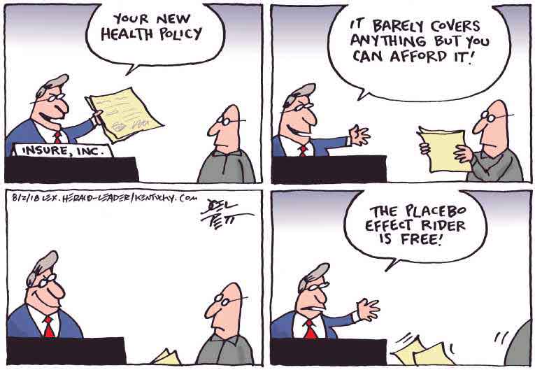 Political/Editorial Cartoon by Joel Pett, Lexington Herald-Leader, CWS/CartoonArts Intl. on GOP Holds the Course