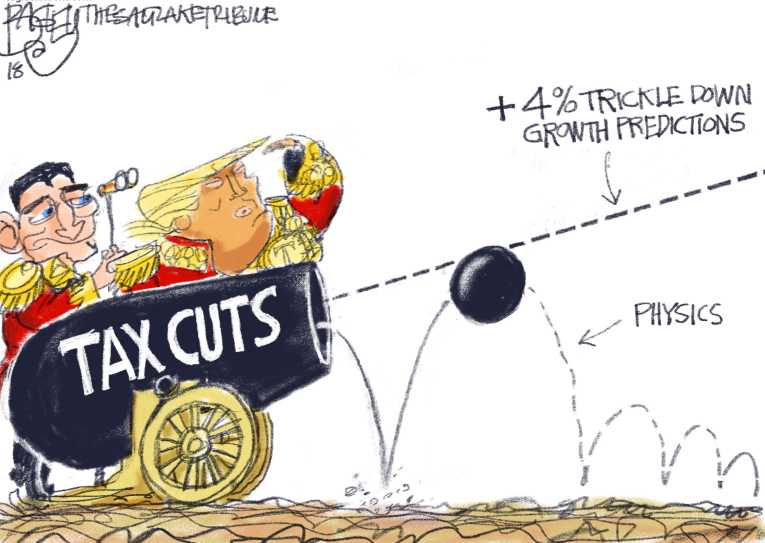 Political/Editorial Cartoon by Pat Bagley, Salt Lake Tribune on In Other News