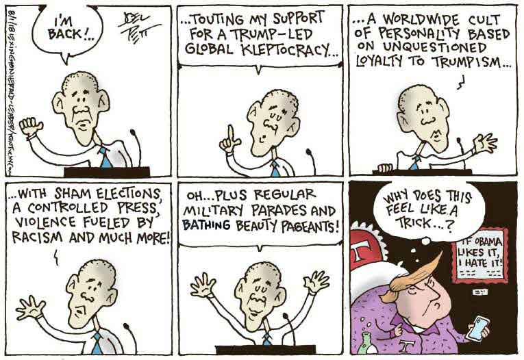 Political/Editorial Cartoon by Joel Pett, Lexington Herald-Leader, CWS/CartoonArts Intl. on In Other News