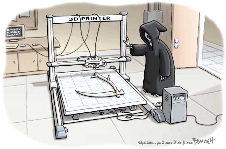 Political/Editorial Cartoon by Clay Bennett, Chattanooga Times Free Press on In Other News