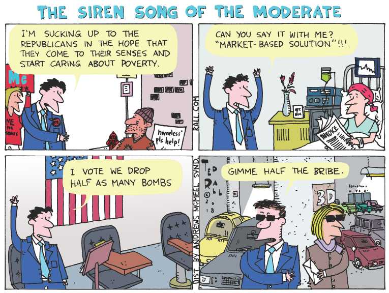 Political/Editorial Cartoon by Ted Rall on In Other News