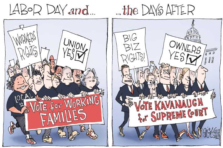 Political/Editorial Cartoon by Signe Wilkinson, Philadelphia Daily News on In Other News