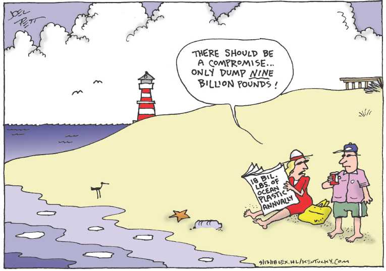 Political/Editorial Cartoon by Joel Pett, Lexington Herald-Leader, CWS/CartoonArts Intl. on In Other News