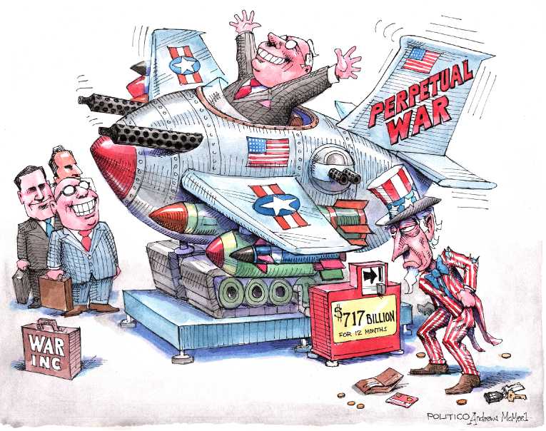 Political/Editorial Cartoon by Matt Wuerker, Politico on In Other News