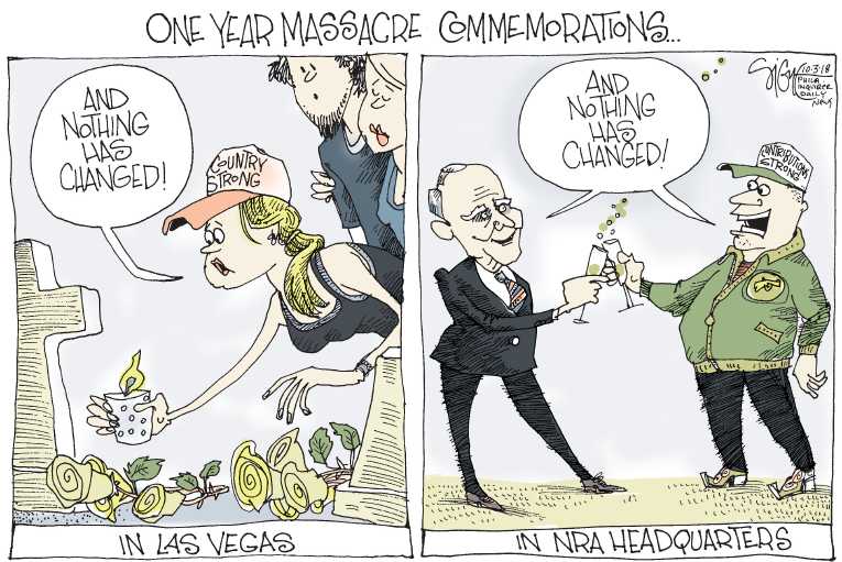 Political/Editorial Cartoon by Signe Wilkinson, Philadelphia Daily News on In Other News