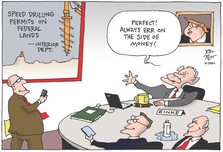 Political/Editorial Cartoon by Joel Pett, Lexington Herald-Leader, CWS/CartoonArts Intl. on Planet Earth Doomed