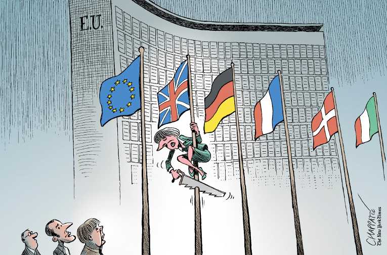 Political/Editorial Cartoon by Patrick Chappatte, International Herald Tribune on In Other News