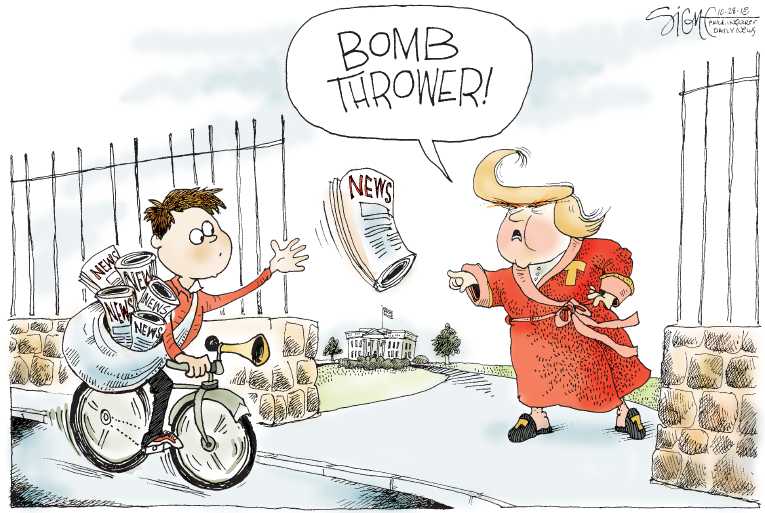 Political/Editorial Cartoon by Signe Wilkinson, Philadelphia Daily News on In Other News