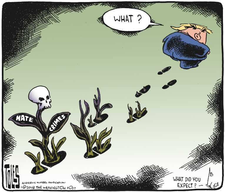 Political/Editorial Cartoon by Tom Toles, Washington Post on President Charts His Future