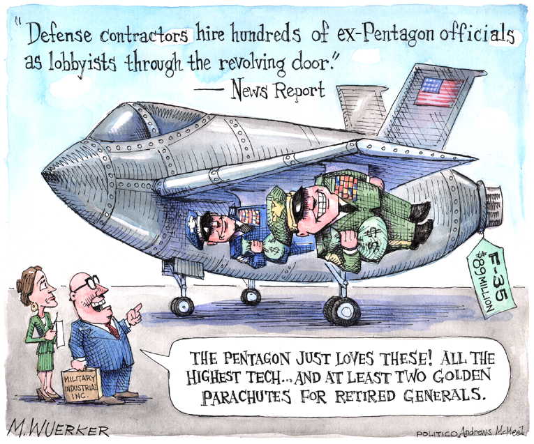 Political/Editorial Cartoon by Matt Wuerker, Politico on In Other News