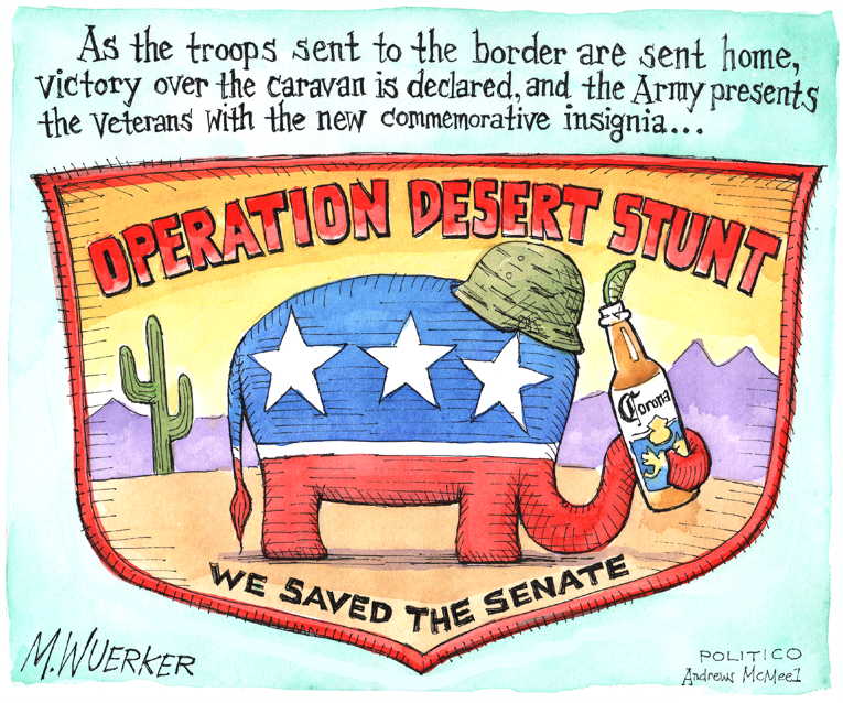 Political/Editorial Cartoon by Matt Wuerker, Politico on In Other News