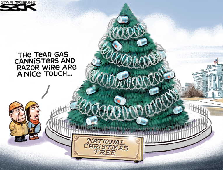 Political/Editorial Cartoon by Steve Sack, Minneapolis Star Tribune on In Other News