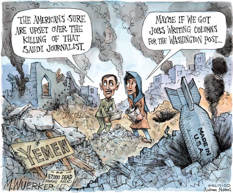 Political/Editorial Cartoon by Matt Wuerker, Politico on In Other News