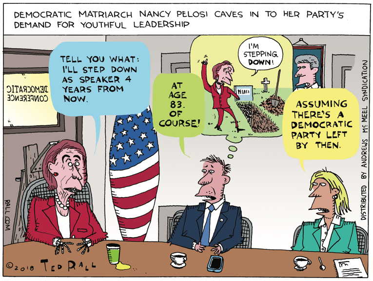 Political/Editorial Cartoon by Ted Rall on In Other News