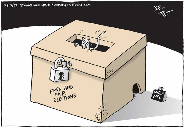 Political Cartoon on 'Republicans Blow a Gasket' by Joel Pett ...