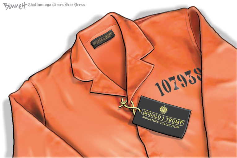 Political/Editorial Cartoon by Clay Bennett, Chattanooga Times Free Press on Acting Attorney General Testifies