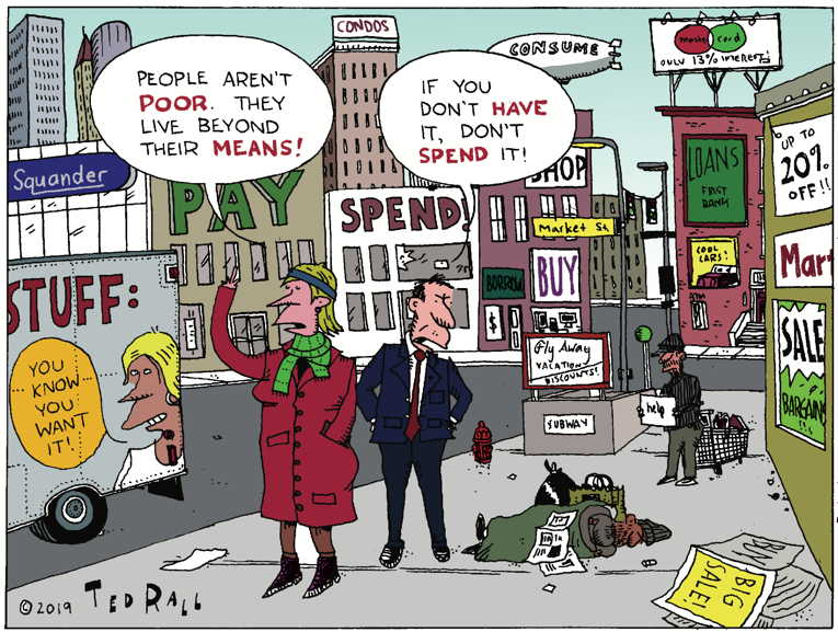 Political/Editorial Cartoon by Ted Rall on In Other News