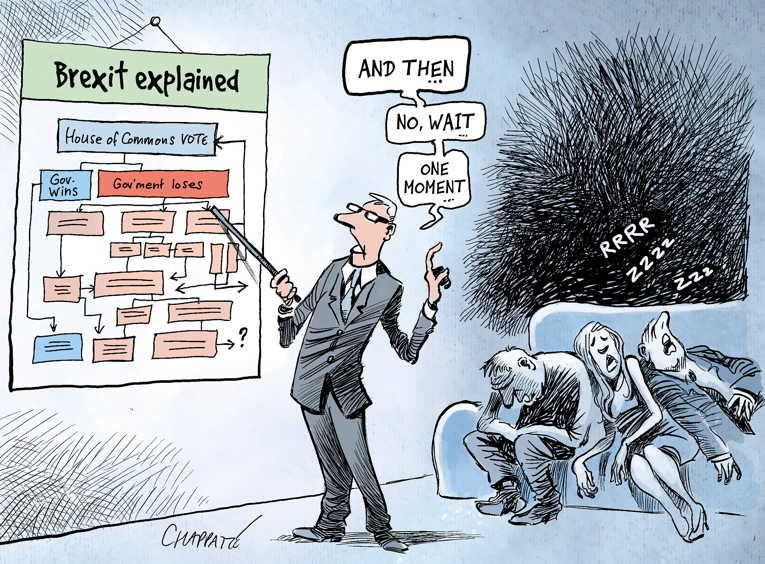 Political/Editorial Cartoon by Patrick Chappatte, International Herald Tribune on In Other News