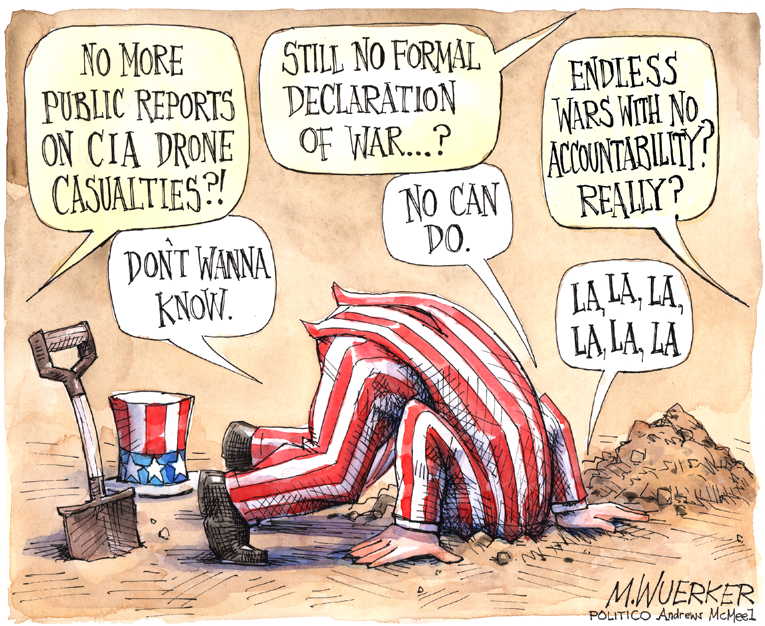 Political/Editorial Cartoon by Matt Wuerker, Politico on In Other News