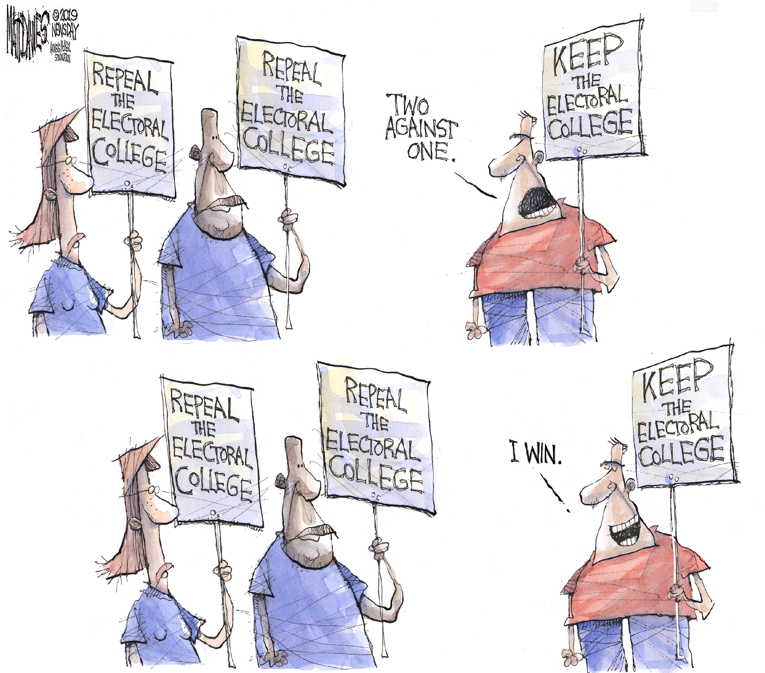 Political/Editorial Cartoon by Nick Anderson, Houston Chronicle on In Other News