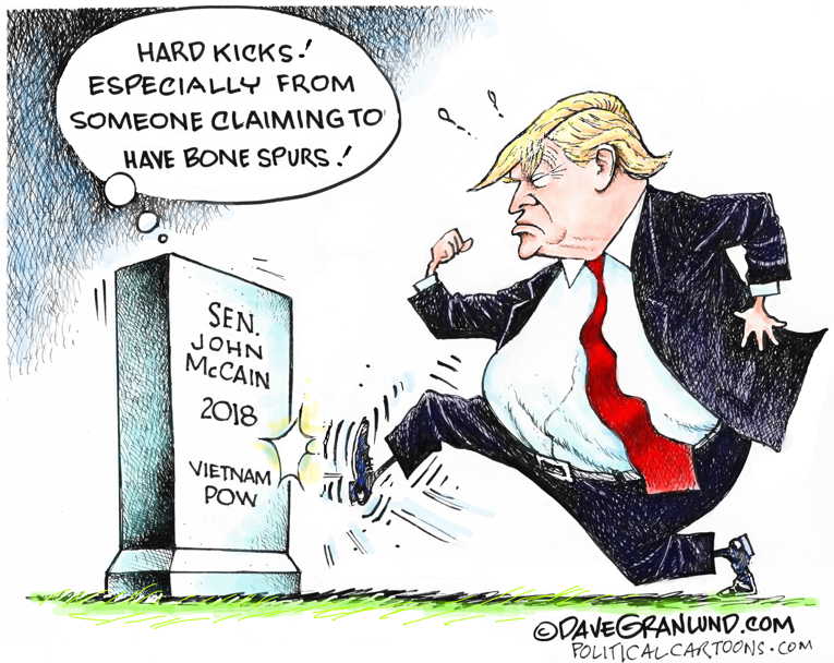 Political/Editorial Cartoon by Dave Granlund on President Goes on Tweet Rampage