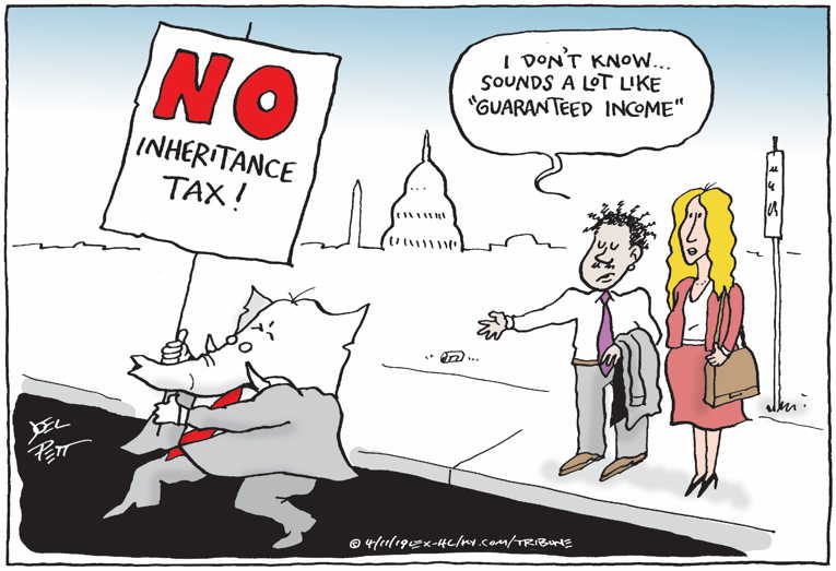 Political/Editorial Cartoon by Joel Pett, Lexington Herald-Leader, CWS/CartoonArts Intl. on In Other News