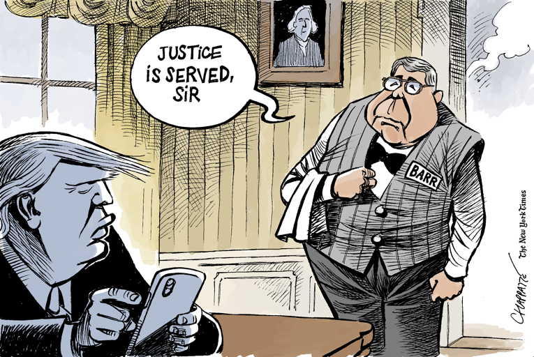 Political/Editorial Cartoon by Patrick Chappatte, International Herald Tribune on “I Determined the Baby Was Dead.”