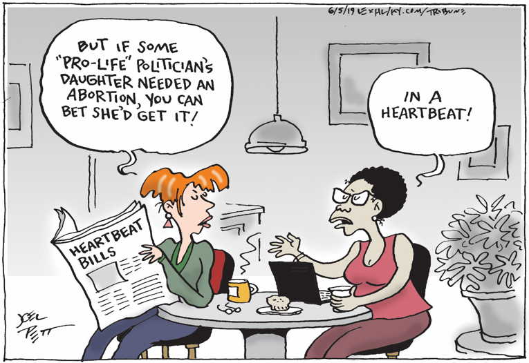 Political/Editorial Cartoon by Joel Pett, Lexington Herald-Leader, CWS/CartoonArts Intl. on In Other News