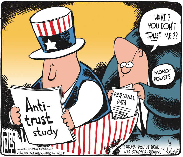 Political/Editorial Cartoon by Tom Toles, Washington Post on In Other News