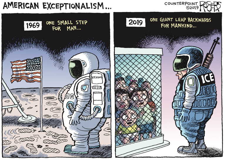 Political/Editorial Cartoon by Rob Rogers on In Other News