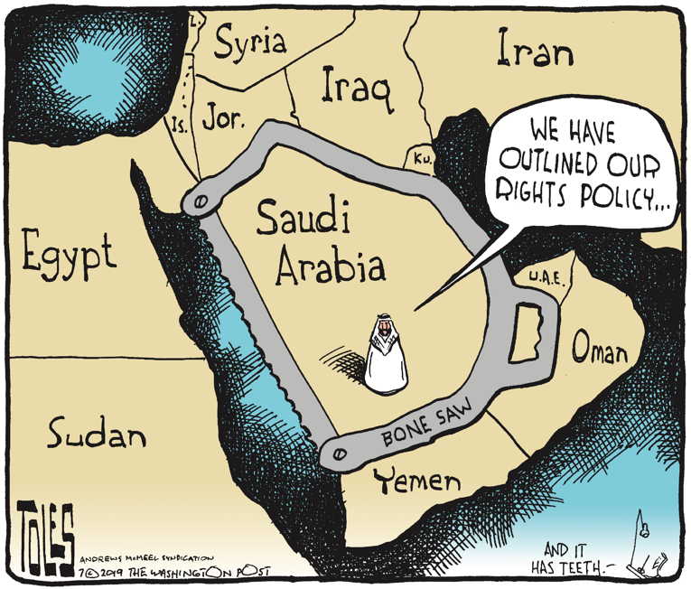 Political/Editorial Cartoon by Tom Toles, Washington Post on In Other News