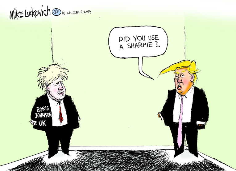 Political/Editorial Cartoon by Mike Luckovich, Atlanta Journal-Constitution on United Kingdom Is Great Again