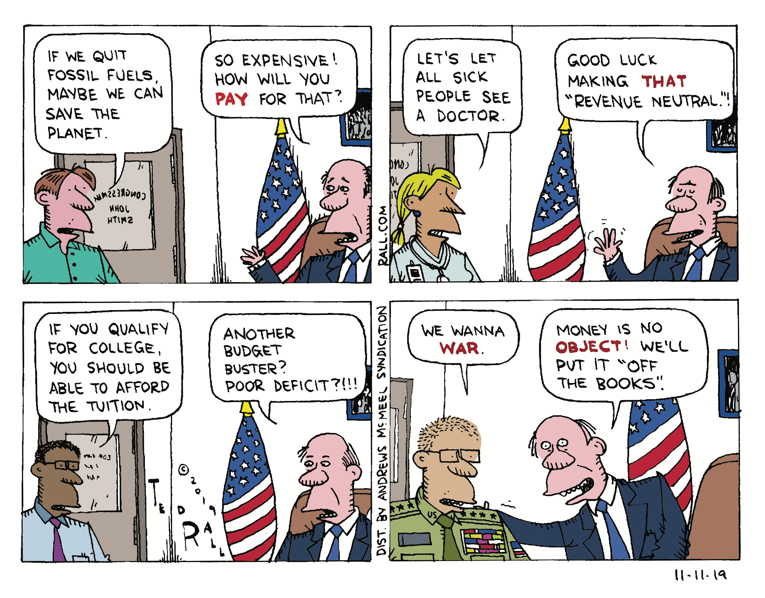 Political Cartoon On In Other News By Ted Rall At The Comic News 