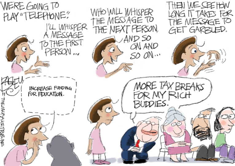 Political/Editorial Cartoon by Pat Bagley, Salt Lake Tribune on In Other News