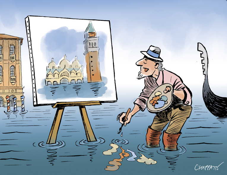 Political/Editorial Cartoon by Patrick Chappatte, International Herald Tribune on In Other News