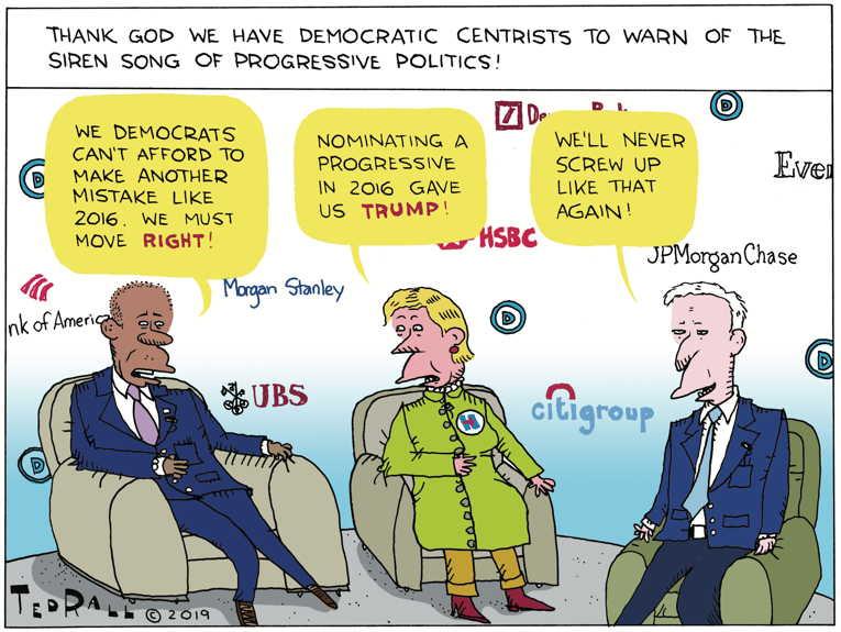 Political/Editorial Cartoon by Ted Rall on Bloomberg Trumps Up