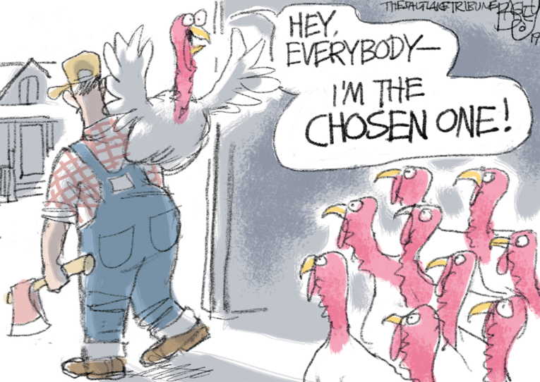 Political/Editorial Cartoon by Pat Bagley, Salt Lake Tribune on In Other News