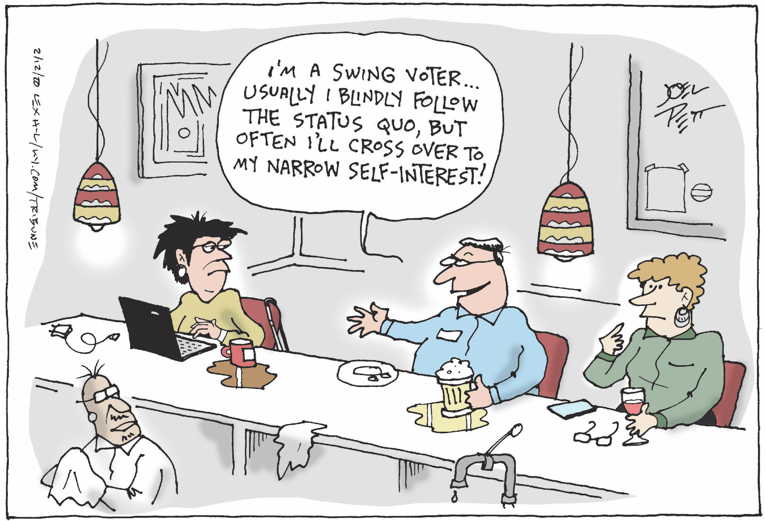 Political/Editorial Cartoon by Joel Pett, Lexington Herald-Leader, CWS/CartoonArts Intl. on In Other News