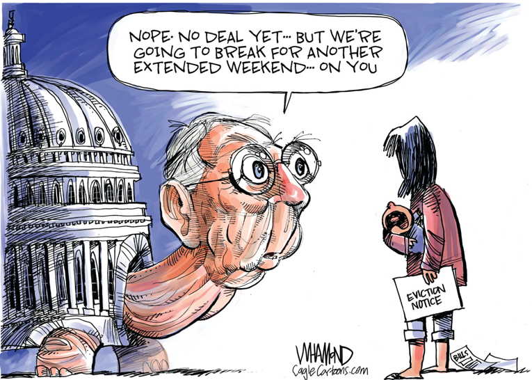 Political/Editorial Cartoon by Dave Whamond, Canada, PoliticalCartoons.com on Trump Signs Executive Order