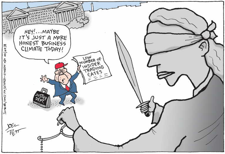 Political/Editorial Cartoon by Joel Pett, Lexington Herald-Leader, CWS/CartoonArts Intl. on In Other News