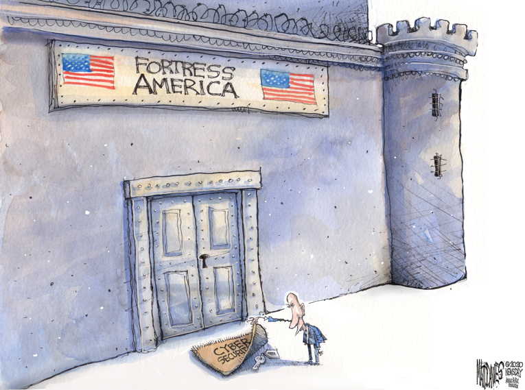 Political/Editorial Cartoon by Matt Davies, Journal News on In Other News