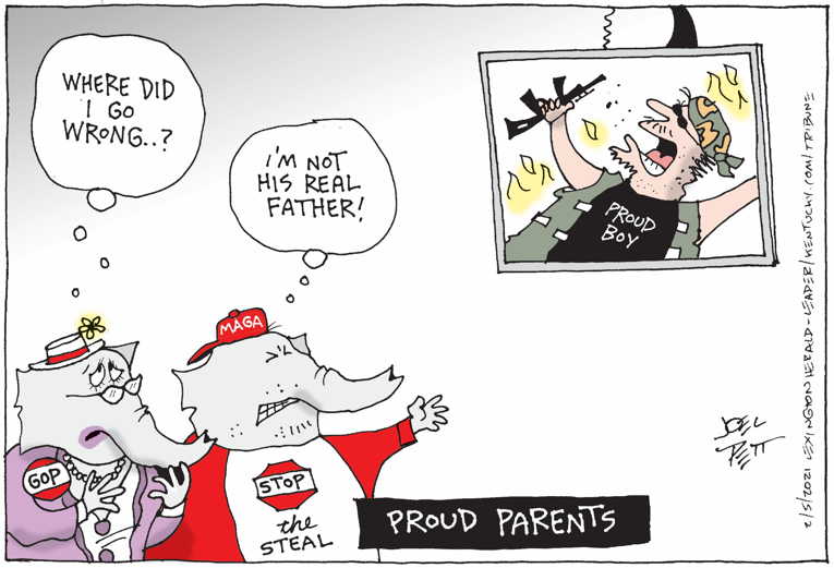 Political/Editorial Cartoon by Joel Pett, Lexington Herald-Leader, CWS/CartoonArts Intl. on GOP Sets Its Priorities