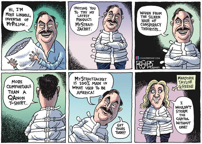 Political/Editorial Cartoon by Rob Rogers on In Other News