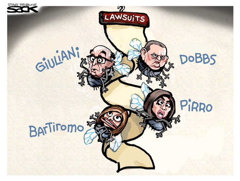 Political/Editorial Cartoon by Steve Sack, Minneapolis Star Tribune on In Other News