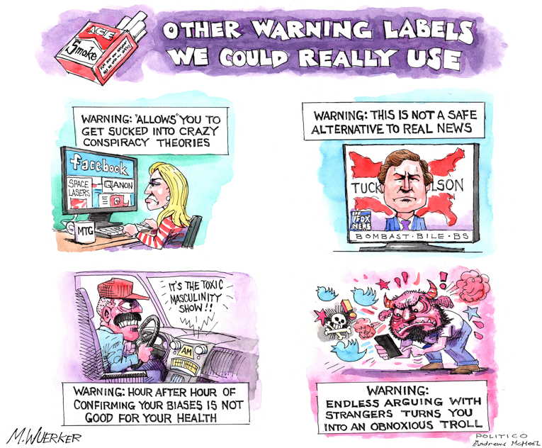 Political/Editorial Cartoon by Matt Wuerker, Politico on In Other News