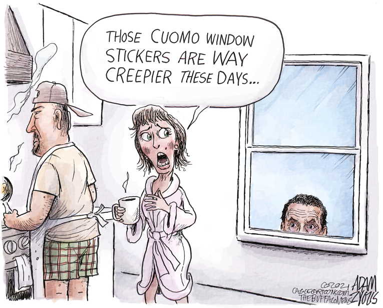 Political/Editorial Cartoon by Adam Zyglis, The Buffalo News on More Cuomo Allegations