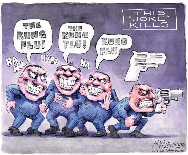 Political/Editorial Cartoon by Matt Wuerker, Politico on Mass Killings Resume