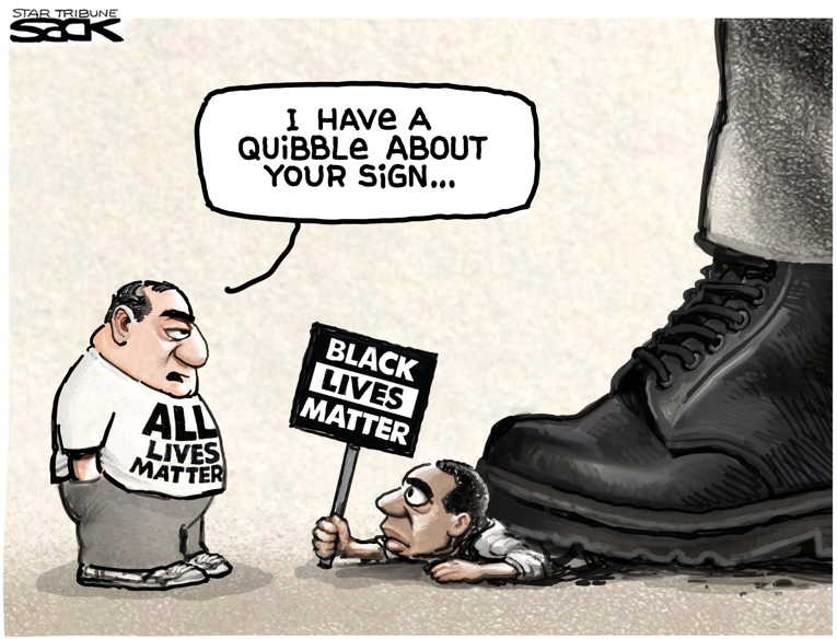 Political/Editorial Cartoon by Steve Sack, Minneapolis Star Tribune on Gunmen Continue Killing Spree