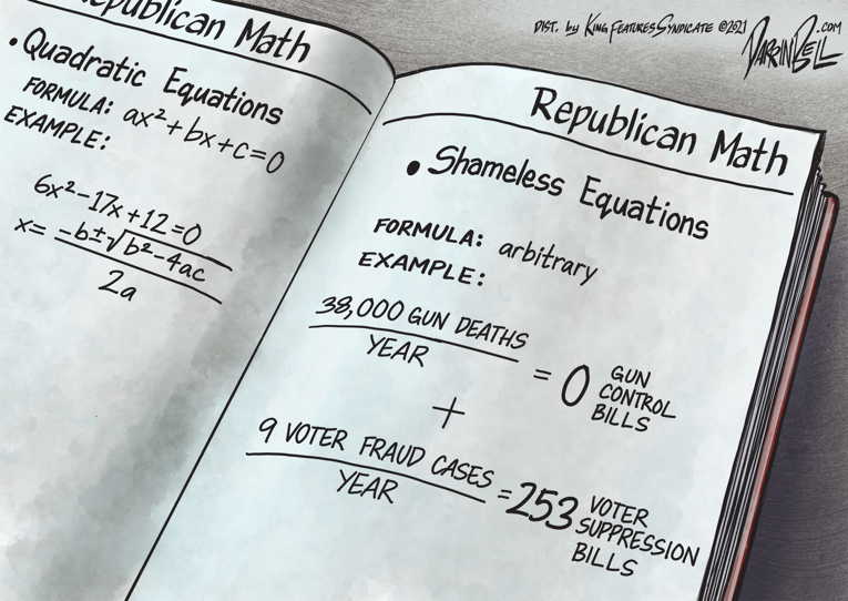 Political/Editorial Cartoon by Darrin Bell, Washington Post Writers Group on GOP Aims for Big Wins